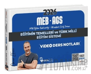 2026 MEB-AGS Eğitimin Temelleri ve Türk Milli Eğitim Sistemi Video Ders Notları