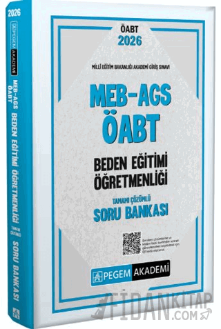 2026 MEB AGS ÖABT Beden Eğitimi Öğretmenliği Tamamı Çözümlü Soru Banka