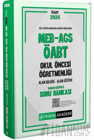 2026 MEB AGS ÖABT Okul Öncesi Öğretmenliği Alan Bilgisi - Alan Eğitimi
