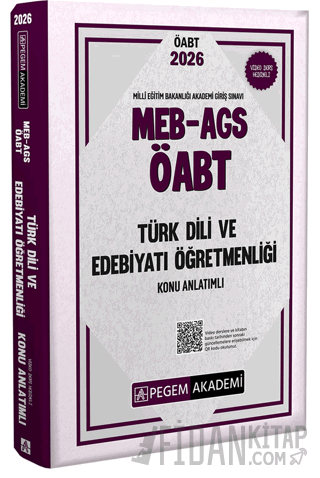 2026 MEB-AGS ÖABT Türk Dili ve Edebiyatı Öğretmenliği Konu Anlatımlı