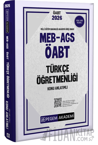 2026 MEB AGS ÖABT Türkçe Öğretmenliği Konu Anlatımlı