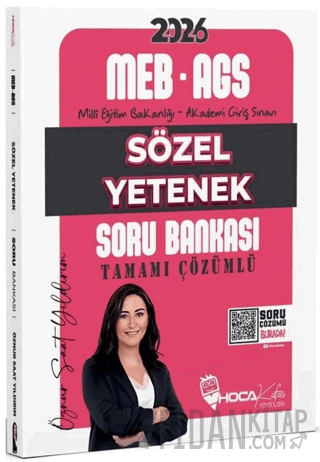 2026 MEB-AGS Sözel Yetenek Soru Bankası Çözümlü