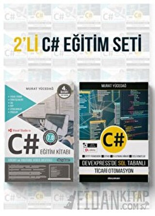 2'li C# Eğitim Seti (2 Kitap) Murat Yücedağ
