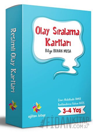 3-4 Yaş Olay Sıralama Kartları Bilge Buhan Musa