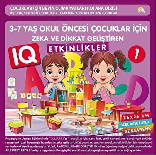 3-7 Yaş Okul Öncesi Çocuklar İçin Zeka ve Dikkat Geliştiren Etkinlikle