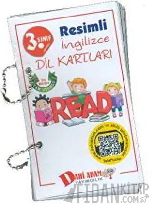 3. Sınıf Resimli İngilizce Dil Kartı