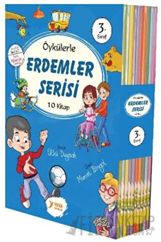 3. Sınıflar İçin Öykülerle Erdemler Serisi 10 Kitap