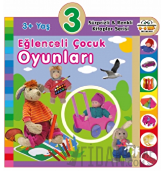 3+ Yaş Eğlenceli Çocuk Oyunları (Ciltli)