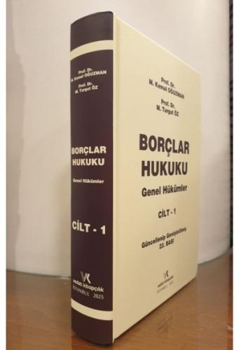 BORÇLAR HUKUKU Genel Hükümler CİLT I 23.BASI 2025