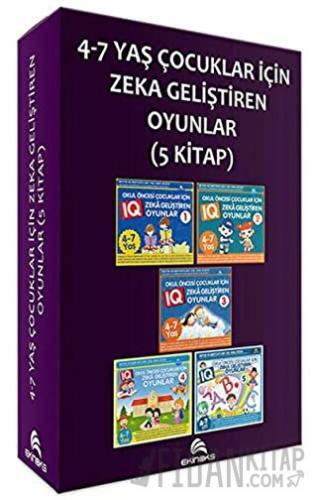 4-7 Yaş Çocuklar İçin Zeka Geliştiren Oyunlar (5 Kitap) Kolektif