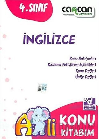4. Sınıf İngilizce Konu Kitabı