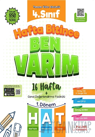 4. Sınıf Hafta Bitince Ben Varım (16 Hafta)