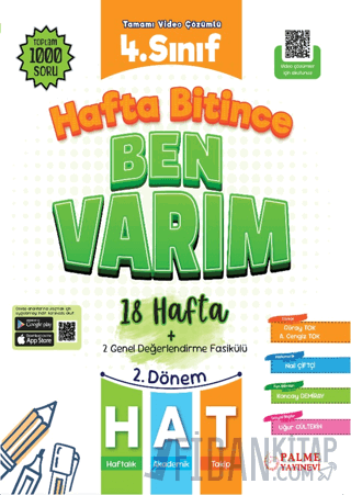 4. Sınıf Hafta Bitince Ben Varım (18 Hafta)