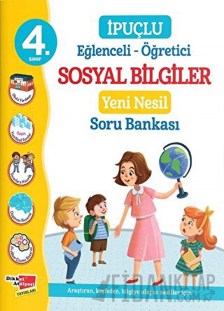 4. Sınıf İpuçlu Eğlenceli - Öğretici Sosyal Bilgiler Yeni Nesil Soru Bankası