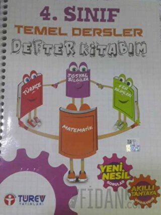 4. Sınıf Temel Dersler Defterim Kitabı