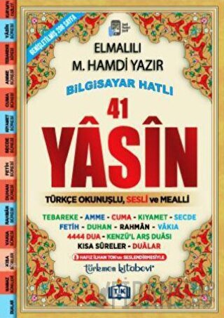 41 Yasin (Çanta Boy) Elmalılı Muhammed Hamdi Yazır