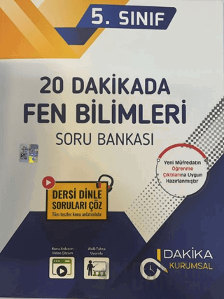 5. Sınıf 20 Dakikada Fen Bilimleri Soru Bankası Kolektif