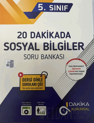 5. Sınıf 20 Dakikada Sosyal Bilgiler Soru Bankası Kolektif