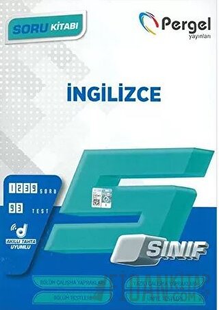 5. Sınıf 2022 İngilizce Soru Bankası Kitap