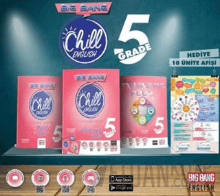 5. Sınıf Chill English (Practice Book+ Fantastic Four +Quiz Book) Nuri