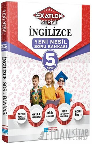 5. Sınıf Exatlon Serisi İngilizce Yeni Nesil Soru Bankası