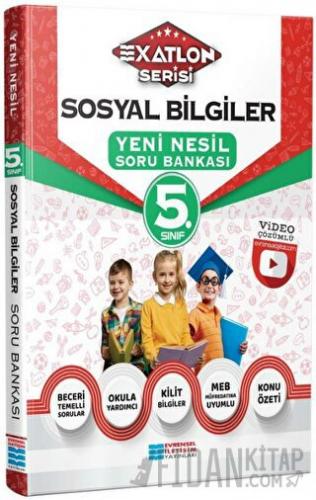 5. Sınıf Exatlon Serisi Sosyal Bilgiler Yeni Nesil Soru Bankası Evrens