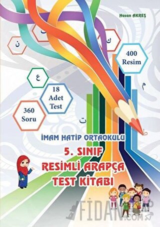 5. Sınıf Resimli Arapça Test Kitabı