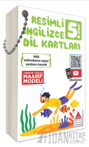 5. Sınıf Resimli İngilizce Dil Kartları Kolektif