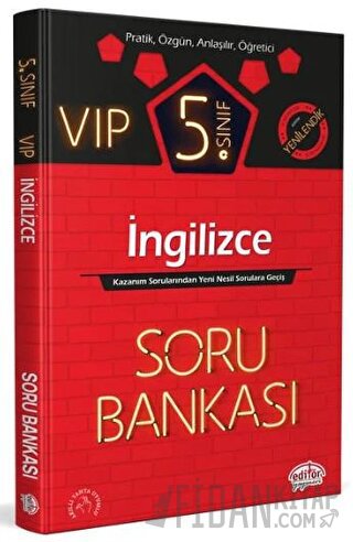 5. Sınıf VIP İngilizce Soru Bankası