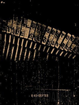 6:45 Defter - XL Boy Çizgili