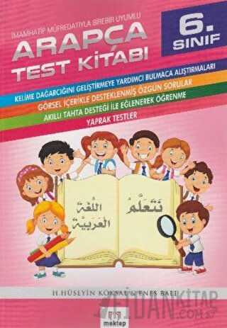 6. Sınıf Arapça Test Kitabı