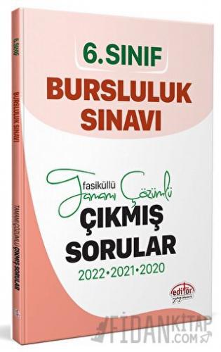 6. Sınıf Bursluluk 3 Yıl Çıkmış Sorular ve Çözümleri Kolektif