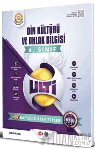 6. Sınıf Din Kültürü ve Ahlak Bilgisi Haftalık Ödev Föyleri Mustafa Kı