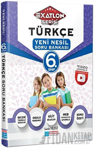 6. Sınıf Exatlon Serisi Türkçe Yeni Nesil Soru Bankası Evrensel İletiş