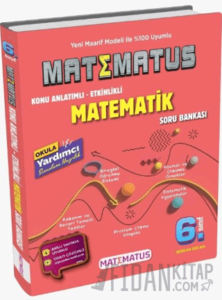 6. Sınıf Konu Anlatımlı Etkinlikli Matematik Soru Bankası
