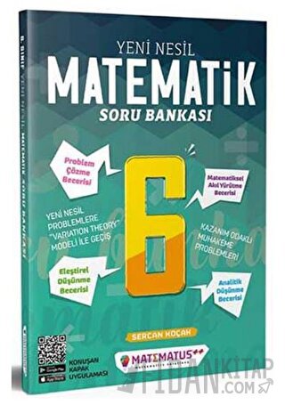 6. Sınıf Matematik Yeni Nesil Soru Bankası Matematus Yayınları Sercan 
