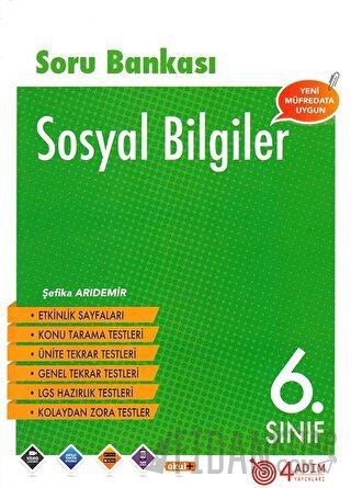6. Sınıf Sosyal Bilgiler Soru Bankası Şefika Arıdemir