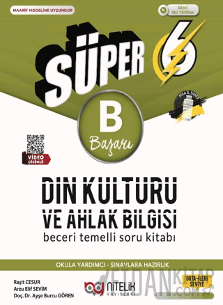 6. Sınıf Süper Din Kültürü ve Ahlak Bilgisi Beceri Temelli Soru Kitabı