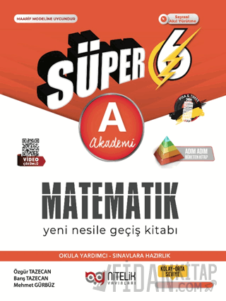 6. Sınıf Süper Matematik Yeni Nesil Geçiş Kitabı