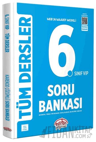 6. Sınıf VIP Tüm Dersler Soru Bankası Kolektif