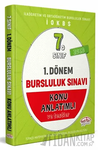 7. Sınıf 1. Dönem Bursluluk Sınavı Konu Anlatımlı