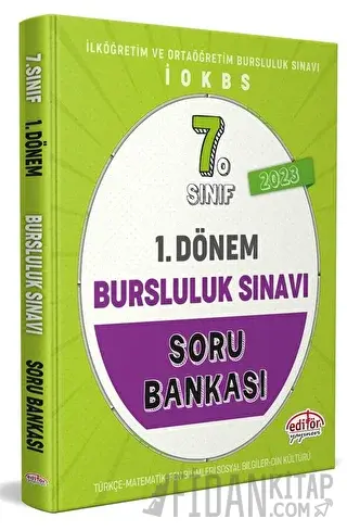 7. Sınıf 1. Dönem Bursluluk Sınavı Soru Bankası
