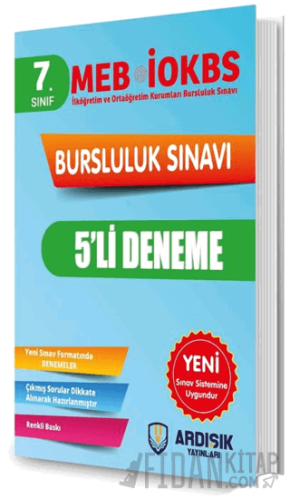 7. Sınıf Bursluluk Deneme Sınavı