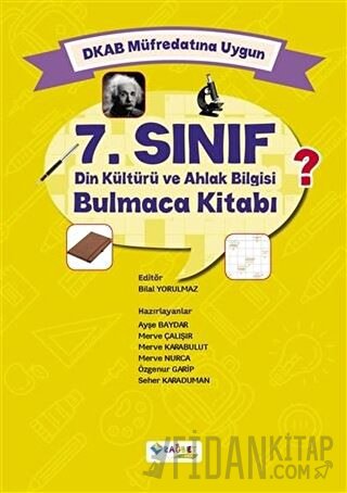 7. Sınıf Din Kültürü ve Ahlak Bilgisi Bulmaca Kitabı