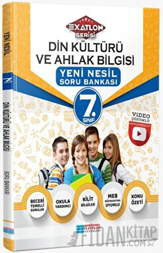 7. Sınıf Exatlon Serisi Din Kültürü ve Ahlak Bilgisi Yeni Nesil Soru Bankası