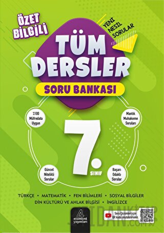7. Sınıf Tüm Dersler Soru Bankası