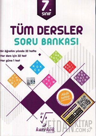 7. Sınıf Tüm Dersler Soru Bankası