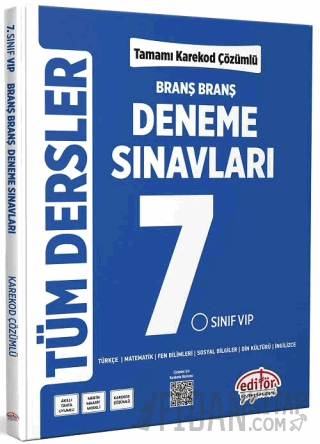 7. Sınıf Tüm Dersler Ünite Ünite Deneme Sınavları Kolektif
