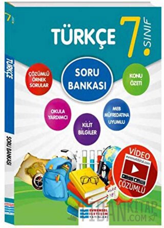 7. Sınıf Türkçe Video Çözümlü Soru Bankası Kolektif
