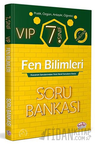 7. Sınıf VIP Fen Bilimleri Soru Bankası
